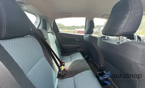 2012 Toyota Yaris из США, поврежденный, VIN JTDKTUD36CD523080